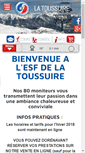 Mobile Screenshot of esf-latoussuire.com